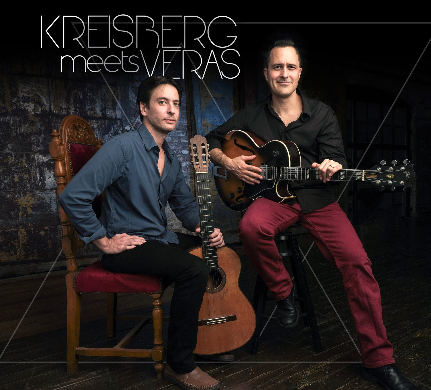 Jonathan Kreisberg top US guitarist in duo format with Brazilian acoustic guitarist Nelson Veras S5